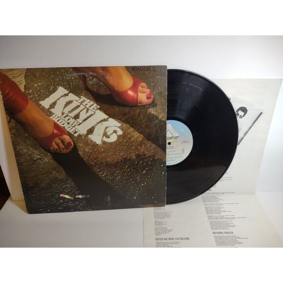 The Kinks Low Budget Vinyl LP Record Pop Rock Wish I Could Fly Like) Superman - Picture 1 of 5
